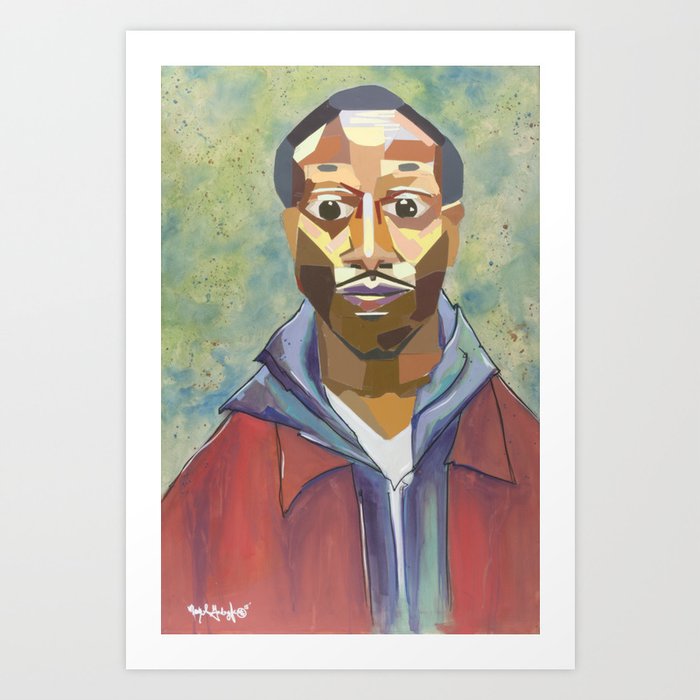 The Tribute Series Kalief Browder Art Print By Markgodoyjr Society6