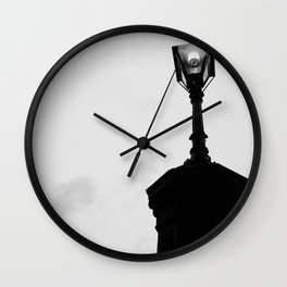 Lamp Post in Jackson Square Wall Clock