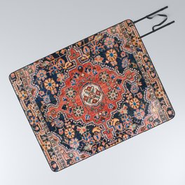 Djosan Poshti West Persian Rug Print Picnic Blanket