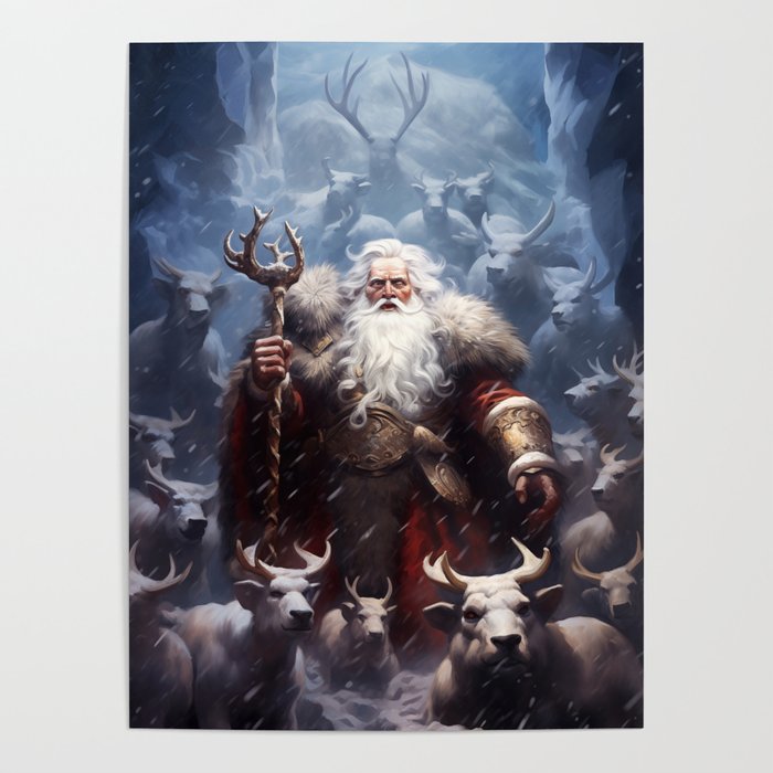 Fantasy Santa 02 Poster