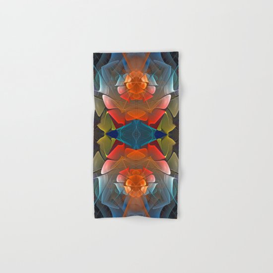 Colourful unfolding fantasy abstract Hand & Bath Towel