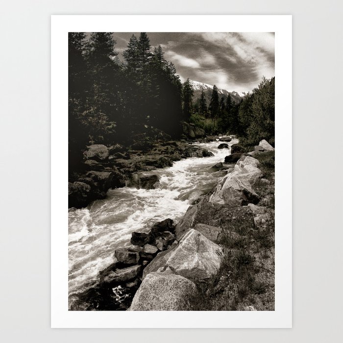 Landscape II, Icicle Creek, Leavenworth, Washington Art Print by ...