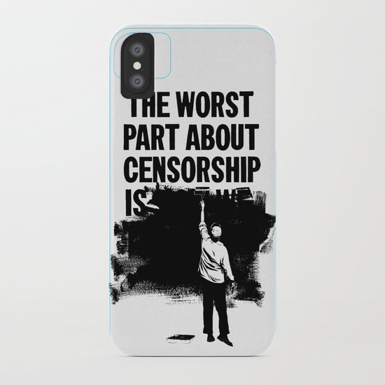 Blackout iPhone Case