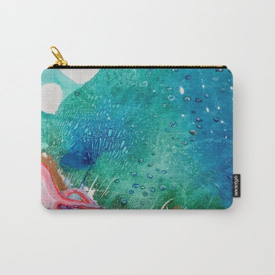 Environmental Series #5 Rare Octopus Marvels at the Ocean Carry-All Pouch