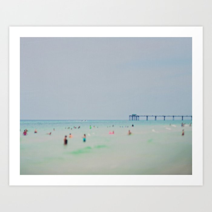 Dreams of the Gulf Coast. Beach Art Print