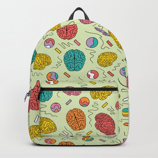 Brain pattern Backpack