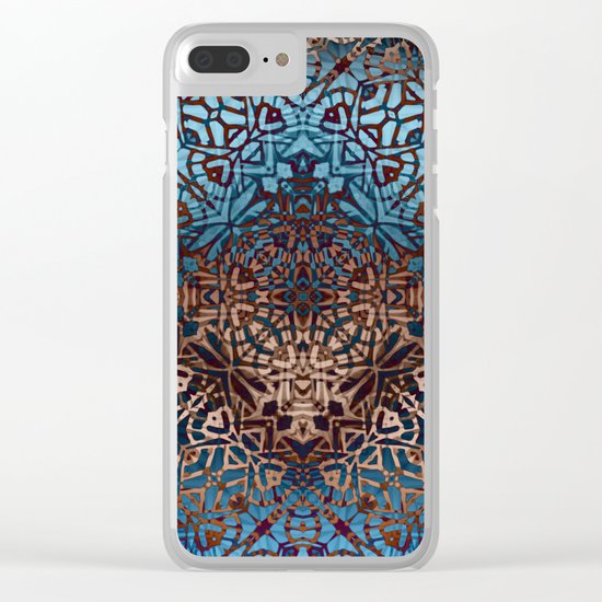 Ethnic Tribal Pattern G329 Clear iPhone Case