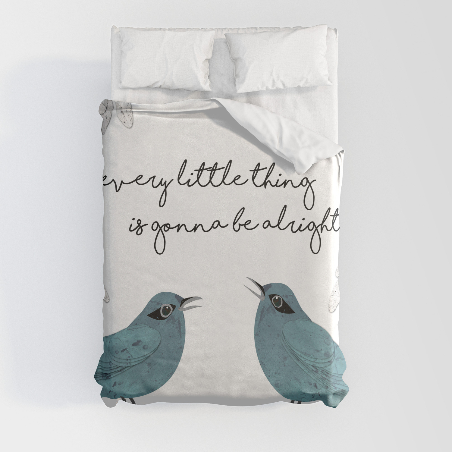 Three Little Birds Part 2 Duvet Cover By Kendra Shedenhelm Society6