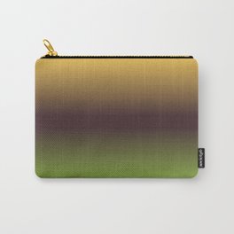 OMBRE BROWN GREEN COLOR. Abstract Illustration  Carry-All Pouch