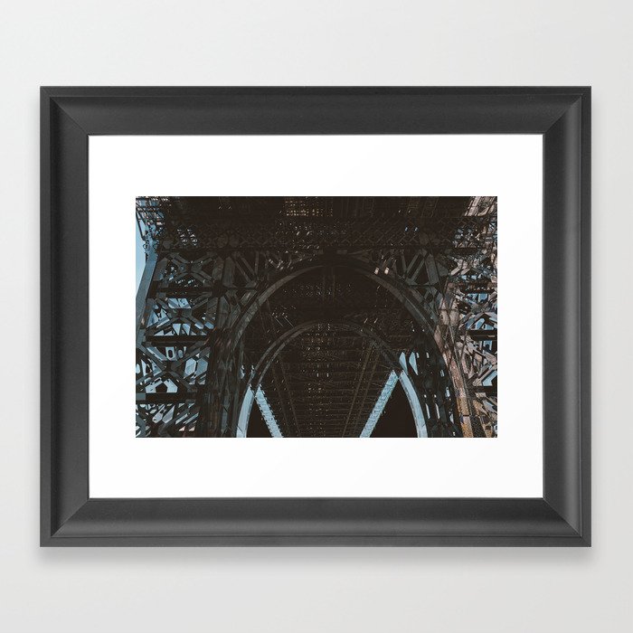 Manhattan bridge Framed Art Print