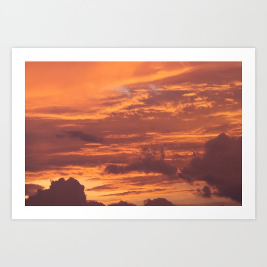 Sunset Art Print