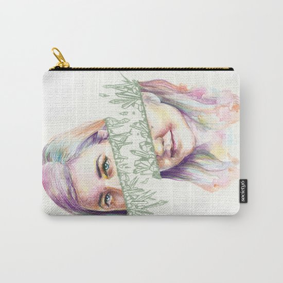 I Grow Crystals Carry-All Pouch