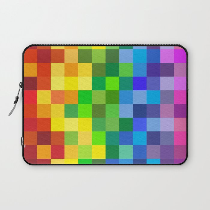 Color Grid Laptop Sleeve