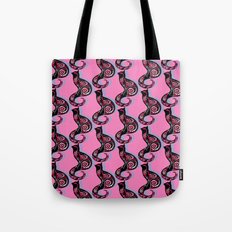 Swirly Cats 1 Tote Bag