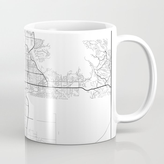 Minimal City Maps - Map Of Scottsdale, Arizona, United States Coffee Mug