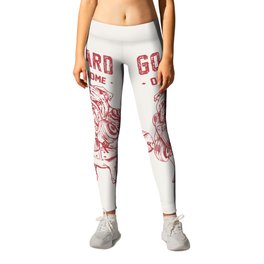 Go Hard or Go Home English Bulldog Leggings