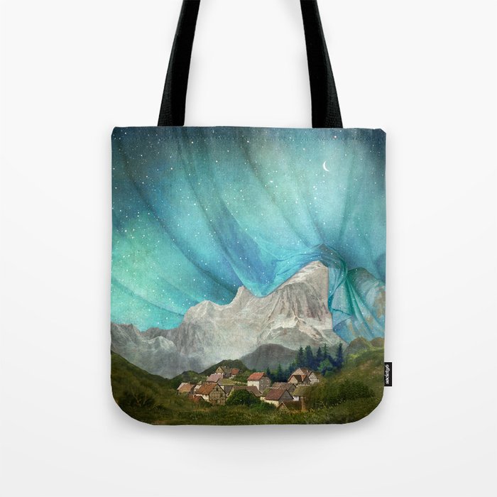 An Den Bergen Hing Nacht Tote Bag By Schloe Society6 An Den Bergen Hing Nacht Tote Bag