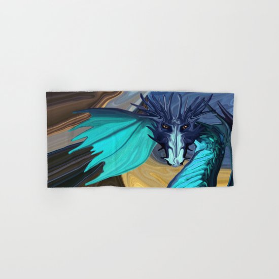 Sapphire Blaze Across the Canyon Hand & Bath Towel