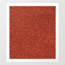 Complex Orange Art Print