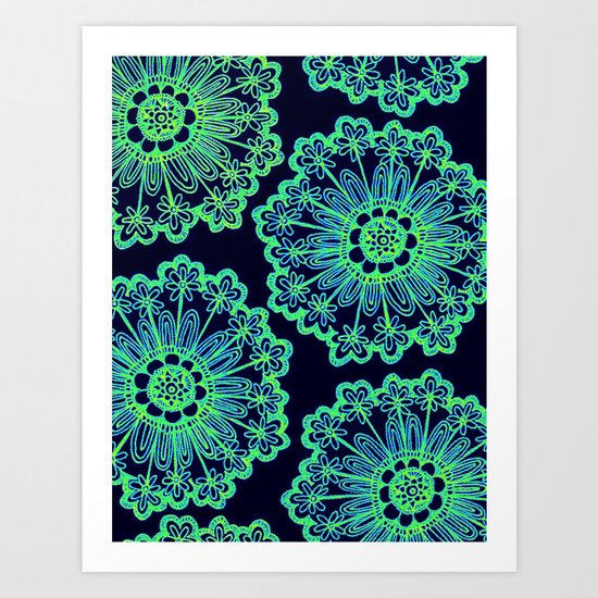 woah Art Print