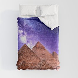 The Egyptian Pyramids Duvet Cover