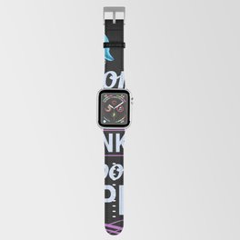 Dolphin Trainer Animal Lover Funny Cute Apple Watch Band
