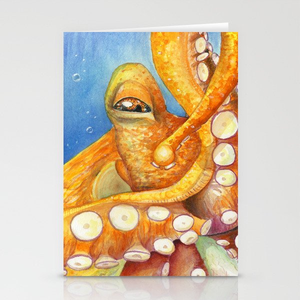 Mr. Octopus Stationery Cards