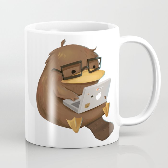 Nerdy Platypus Coffee Mug