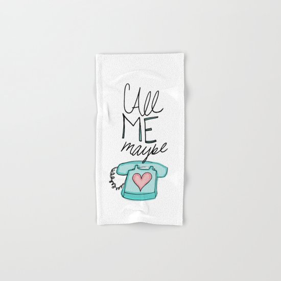 Call Me Maybe Hand & Bath Towel