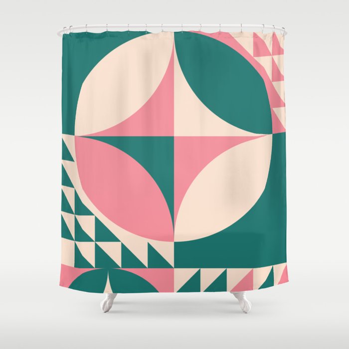929// MASH (tropical) 6 of 8 Shower Curtain