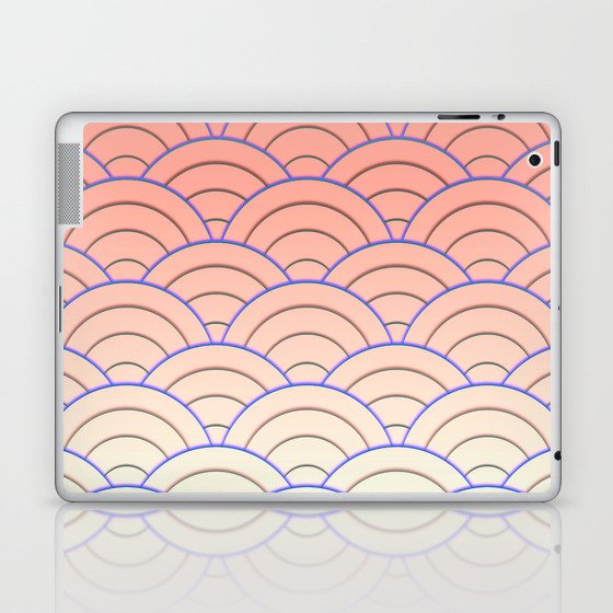 Peach Morning Sunrise Laptop & iPad Skin