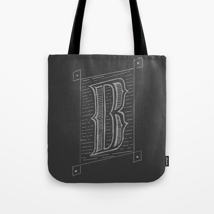 The Letter B Tote Bag