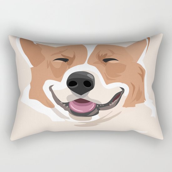 my dog Rectangular Pillow