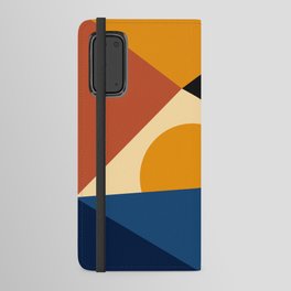 geometric beach summer Android Wallet Case