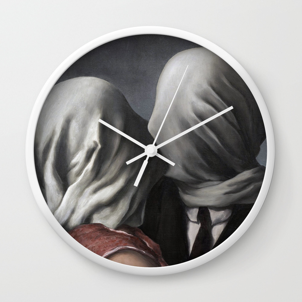 RENE MAGRITTE Surrealism Art Poster or Premium Canvas Print /"The Lovers II/" 1928