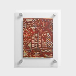 Traditional Moroccan Berber design Floating Acrylic Print