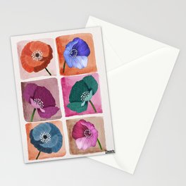 Floral Tiles Stationery Card