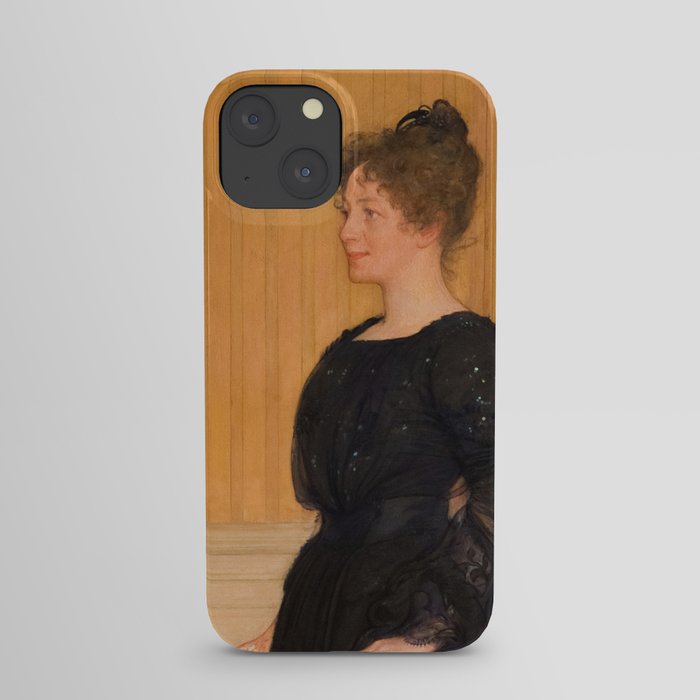 Portrait of Mrs. Signe Thiel by Carl Larsson iPhone Case