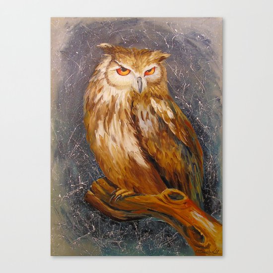 Owl Canvas Print