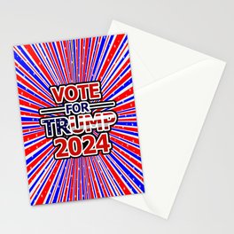 Vote for Trump 2024 Stationery Card