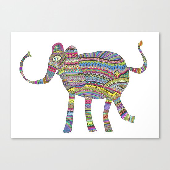 rainbow child Canvas Print