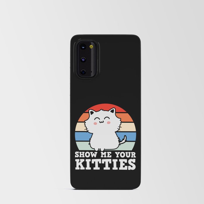 Show Me Your Kitties Vintage Android Card Case