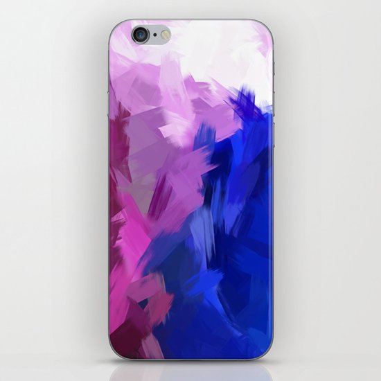BLOSSOMS - PURPLE iPhone & iPod Skin