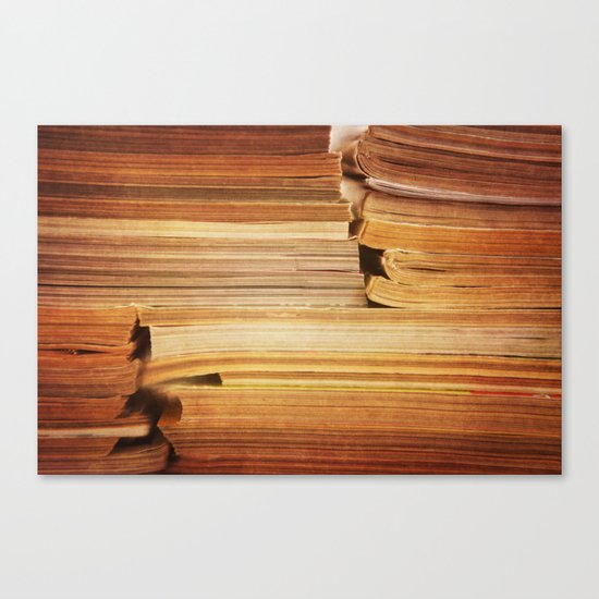 Reading Material Canvas Print