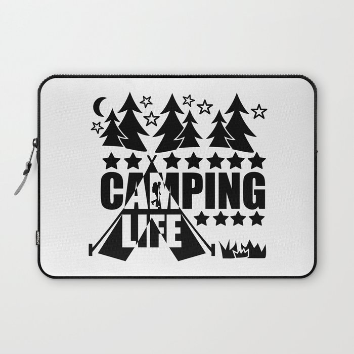 Camping Life Laptop Sleeve