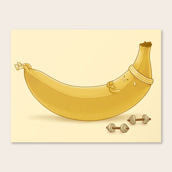 Crunches Canvas Print