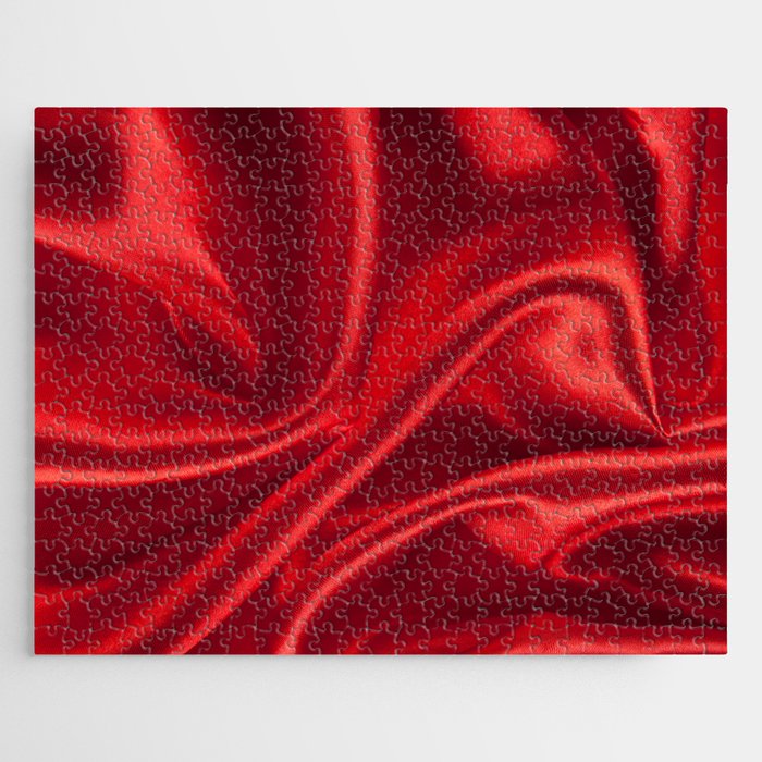 Red Pattern Jigsaw Puzzle