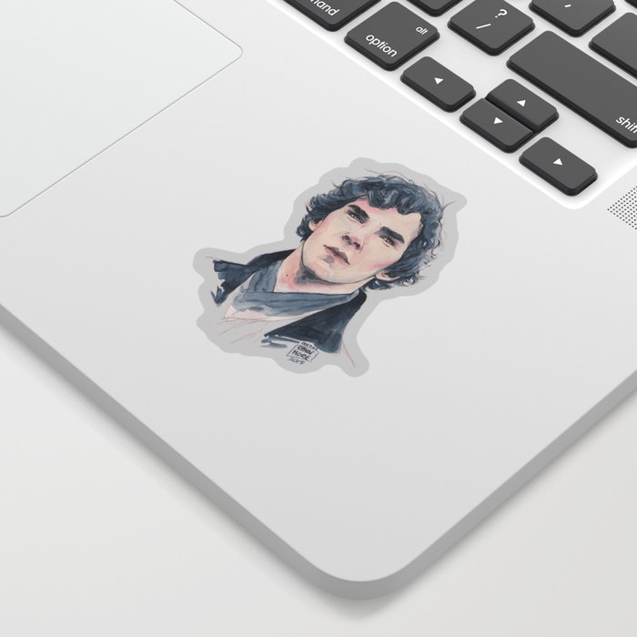 Sherlock portrait Sticker