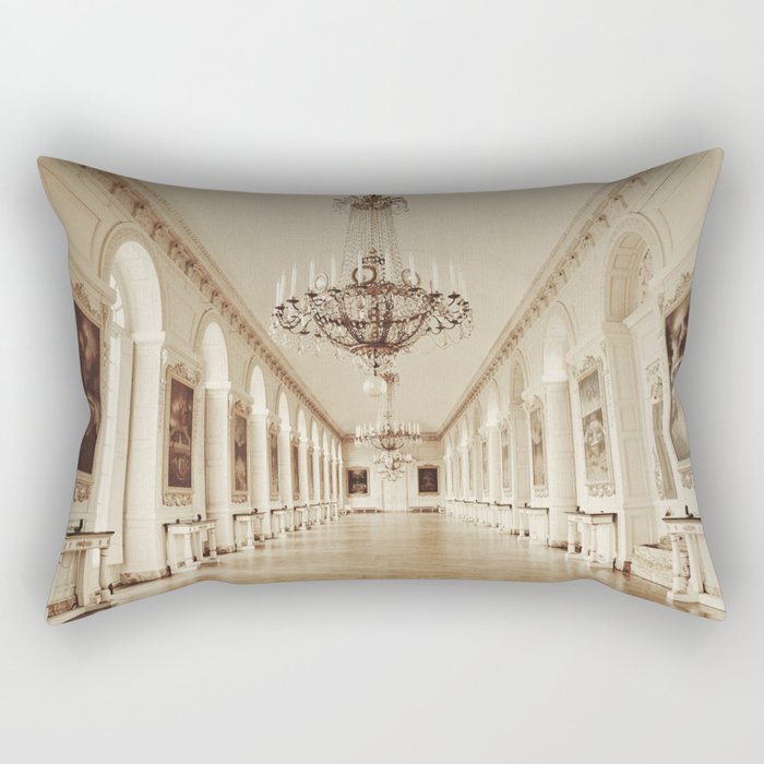 Dreaming of Grand Trianon, Versailles.  Rectangular Pillow