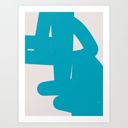 Abstract Form 6C Art Print